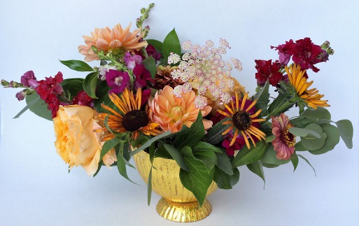 Rosh Hashanah Centerpiece  |  Toronto's best florist Periwinkle Flowers